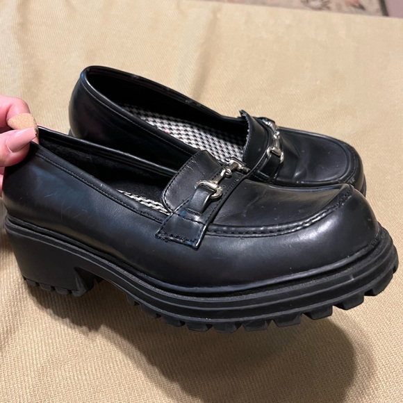 UNIONBAY Shoes - Sz 7.5 Y2K Chunky Platform Loafers Shoes Unionbay